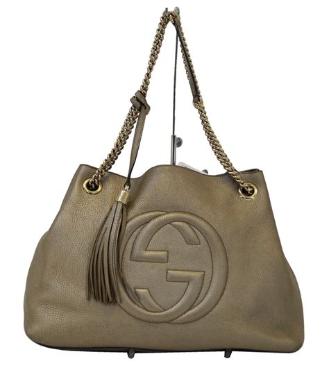 gold gucci purse|real gucci pouch.